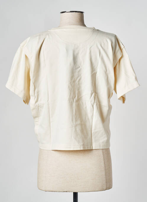 Tricou bej ADIDAS femeie