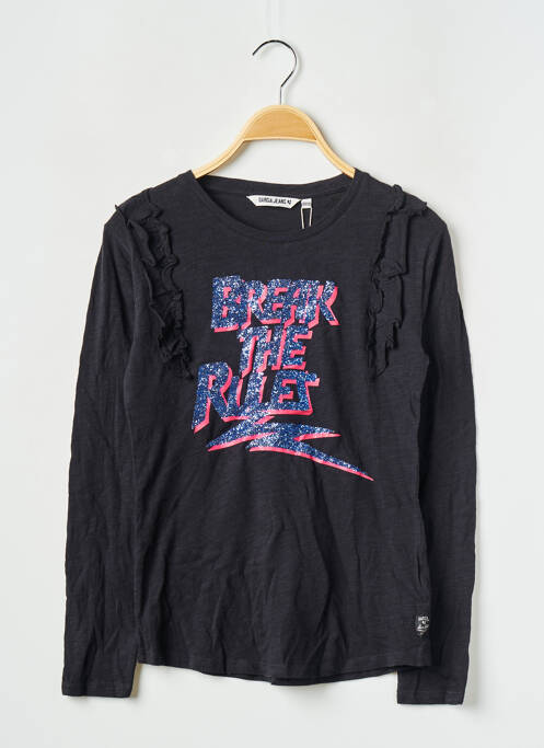 Tricou negru GARCIA fată