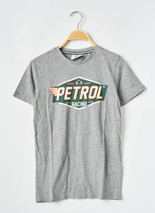 Tricou gri PETROL INDUSTRIES băiat