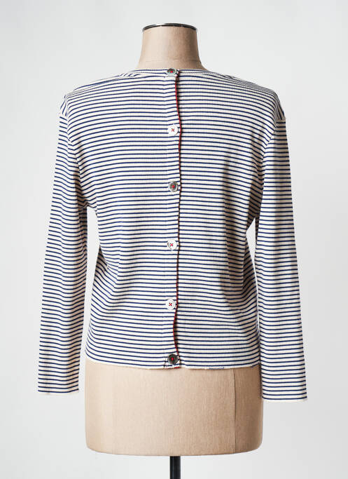 Top albastru BELLEROSE femeie