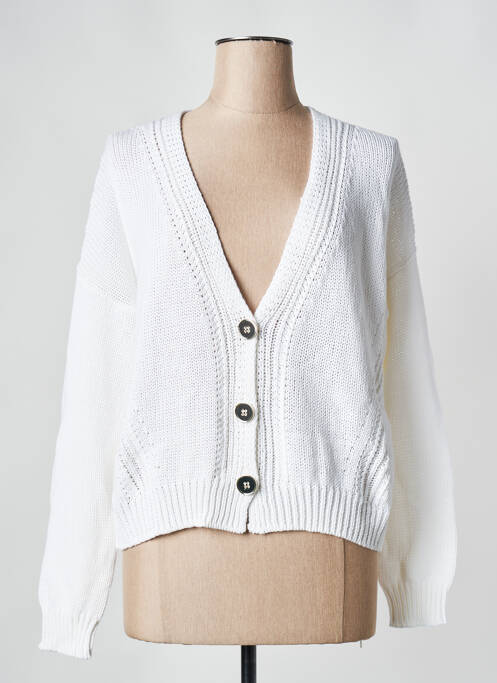 Vestă cu mâneci lungi alb PENNYBLACK femeie