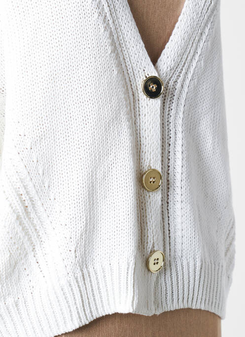 Vestă cu mâneci lungi alb PENNYBLACK femeie