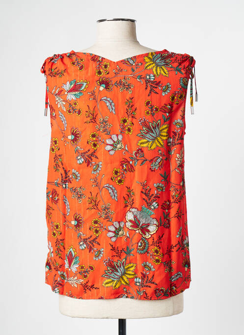 Top portocaliu MOLLY BRACKEN femeie