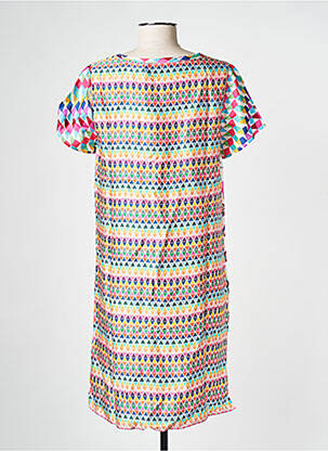 Rochie scurtă alb SACK'S femeie