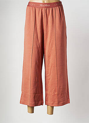 Pantalon larg portocaliu MAX MARA femeie