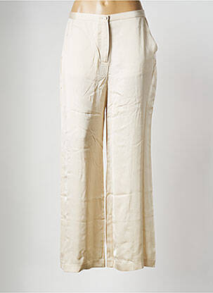 Pantalon drept alb ROSAE femeie