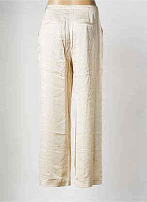 Pantalon drept alb ROSAE femeie