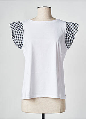 Top alb PENNYBLACK femeie