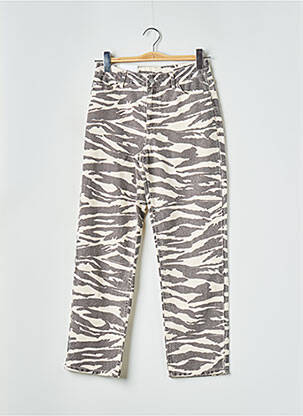 Blugi cu croială dreaptă bej VILA femeie