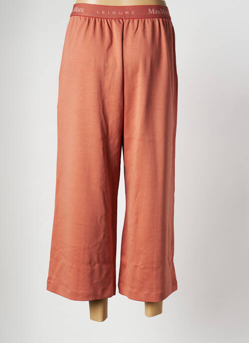 Pantalon larg portocaliu MAX MARA femeie