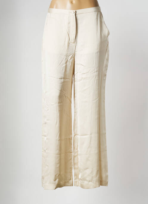 Pantalon drept alb ROSAE femeie