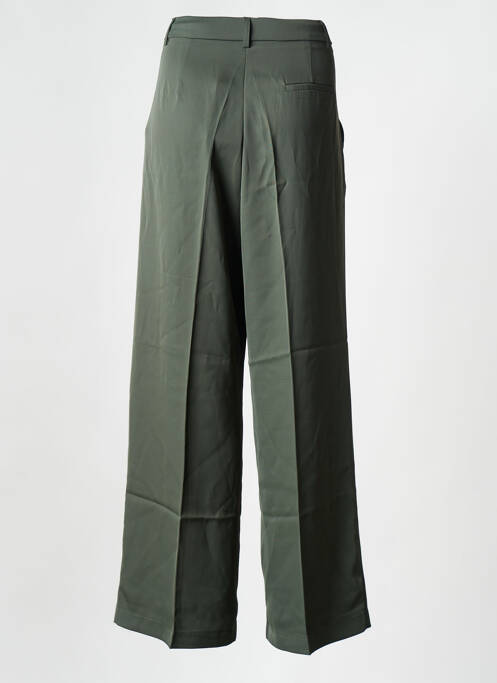 Pantalon larg verde GRACE & MILA femeie