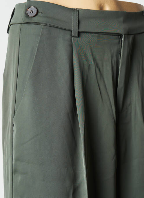 Pantalon larg verde GRACE & MILA femeie