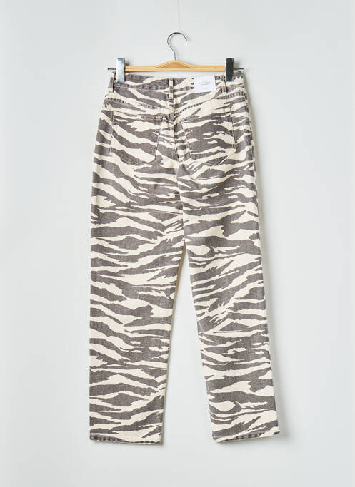 Blugi cu croială dreaptă bej VILA femeie