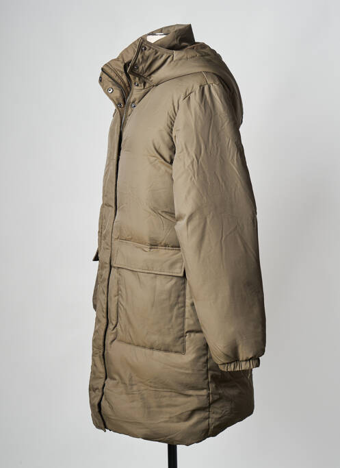 Geacă matlasată maro VILA femeie