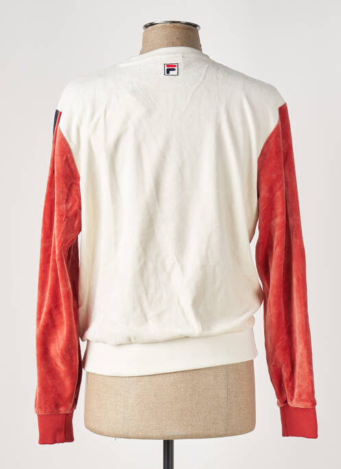 Hanorac alb FILA fată