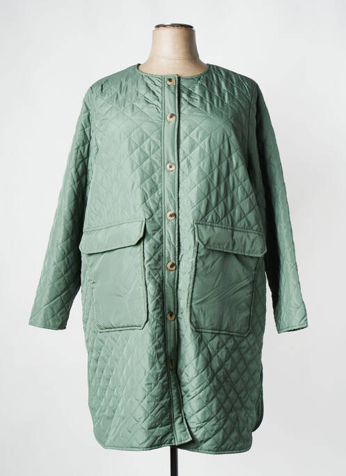 Palton lung gri EVOKED VILA femeie