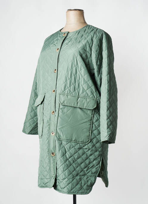 Palton lung gri EVOKED VILA femeie