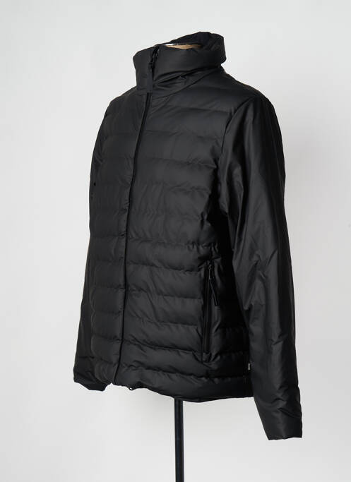 Geacă matlasată negru RAINS femeie