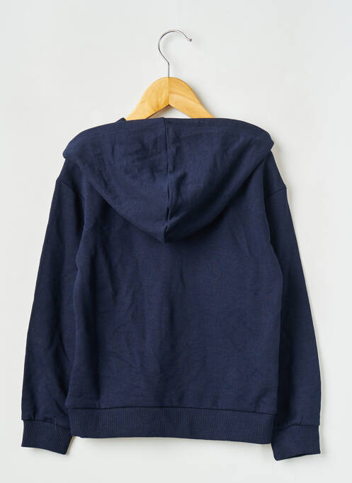 Hanorac cu glugă albastru ONLY fată