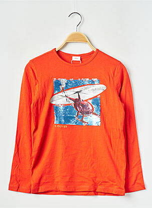 Tricou portocaliu S.OLIVER băiat