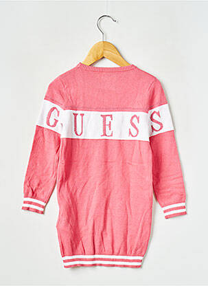 Rochie scurtă roz GUESS fată