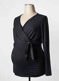 Tricou / top maternitate gri NOPPIES femme