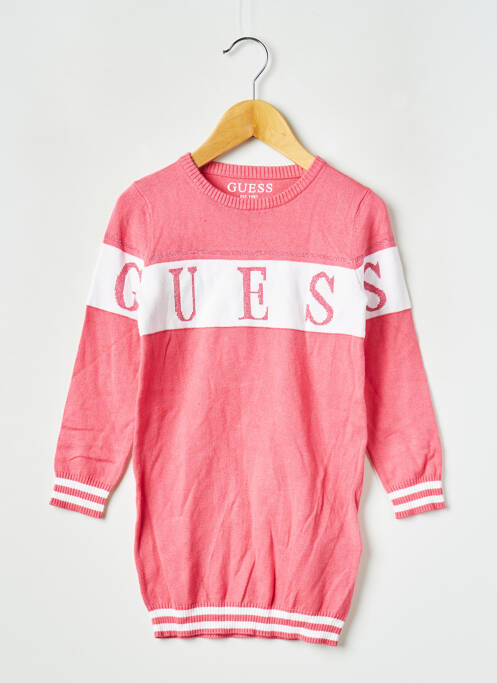 Rochie scurtă roz GUESS fată