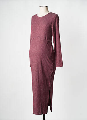 Rochie de maternitate violet MAMA LICIOUS femeie