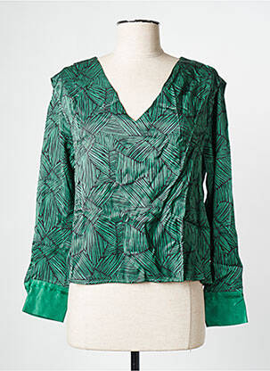 Top verde VILA femeie