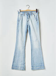Blugi bootcut albastru PLEASE femeie