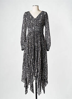 Rochie midi negru MICHAEL KORS femeie