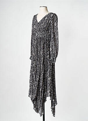 Rochie midi negru MICHAEL KORS femeie