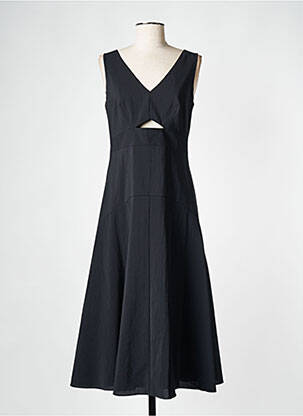 Rochie midi negru THEORY femeie