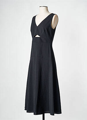 Rochie midi negru THEORY femeie