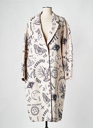 Palton lung bej SAK'S femeie