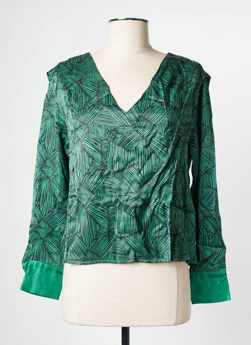 Top verde VILA femeie