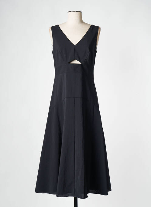 Rochie midi negru THEORY femeie