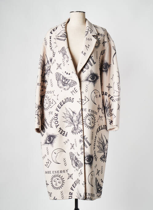 Palton lung bej SAK'S femeie