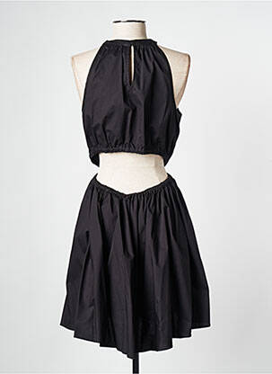 Rochie midi negru MICHAEL KORS femeie