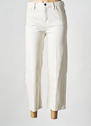 Blugi cu croială dreaptă bej THEORY femeie