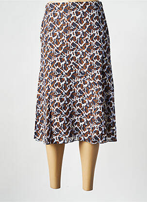 Fustă midi maro THEORY femeie