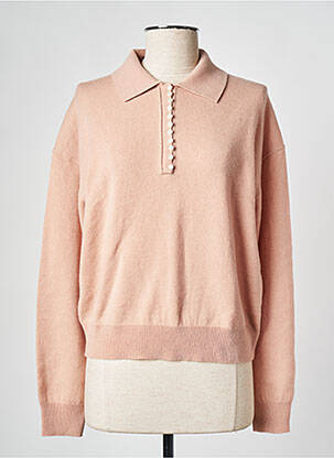 Pulover roz THEORY femeie