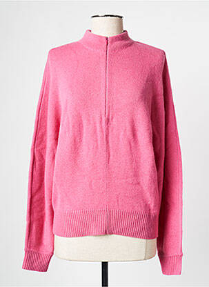 Pulover roz THEORY femeie