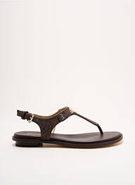 Sandale/pantofi decupați maro MICHAEL KORS femme