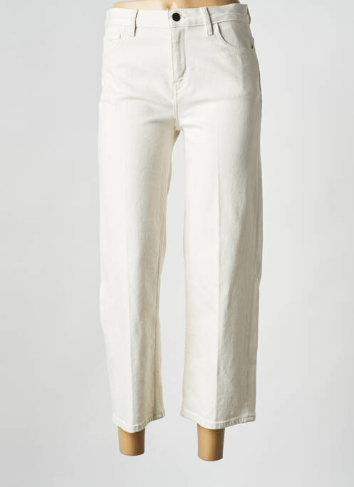 Blugi cu croială dreaptă bej THEORY femeie