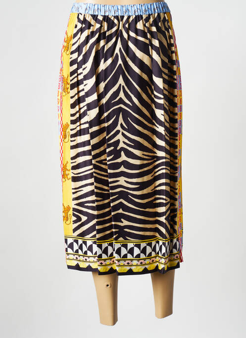 Fustă midi galben SAK'S femeie