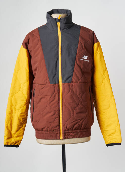 Geacă matlasată maro NEW BALANCE bărbat