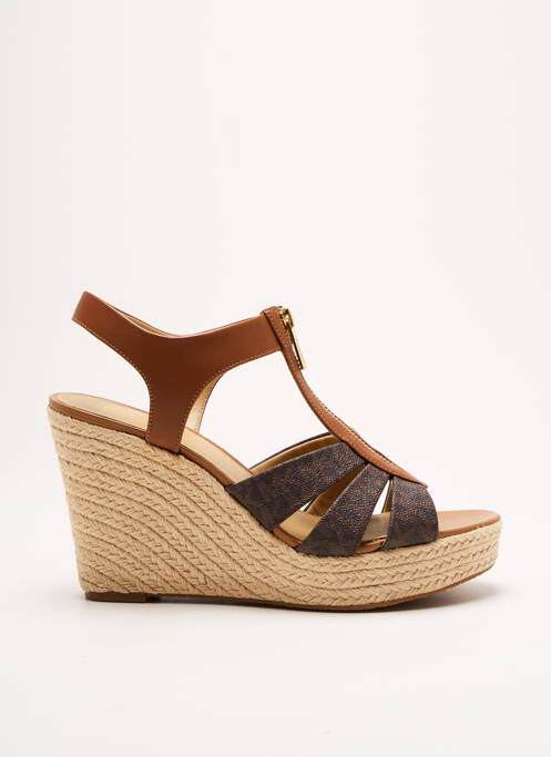 Sandale/Pantofi decupați maro MICHAEL KORS femeie