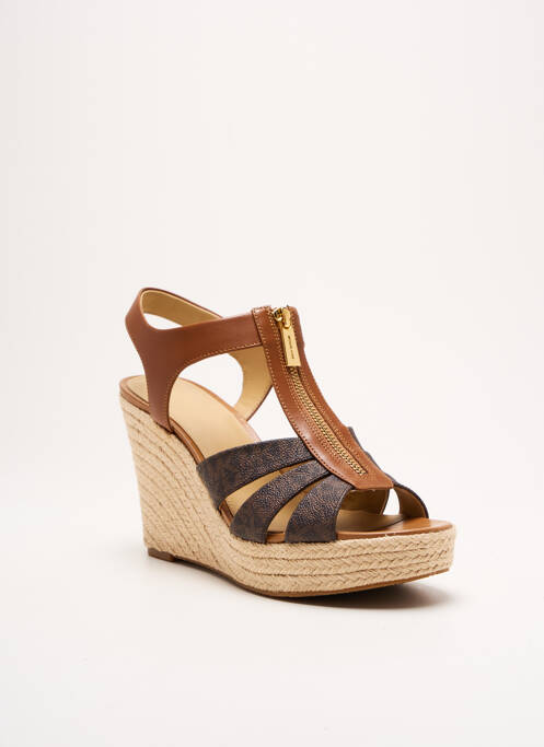 Sandale/Pantofi decupați maro MICHAEL KORS femeie